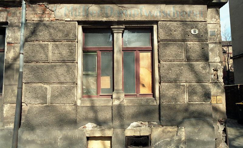 Dresden-Pieschen, Mohnstr. 6, 18.3.1995 (1).jpg - E. Müller, Dampfwäscherei